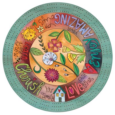 Wood Cribbage Lazy Susan | "Double Run of Fun"