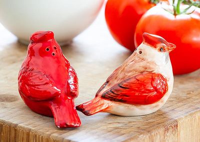 Cardinal Salt &amp; Pepper-4"L