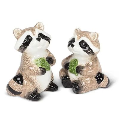 Raccoons Salt &amp; Pepper Shakers
