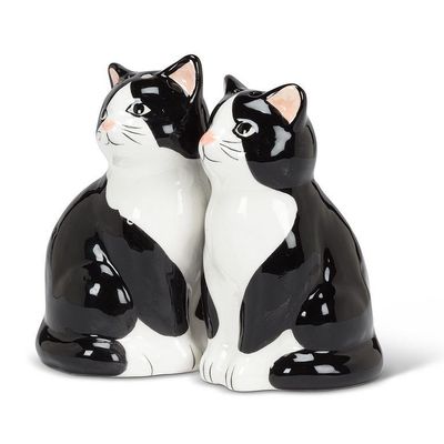 Sitting Cat Salt &amp; Pepper Shakers