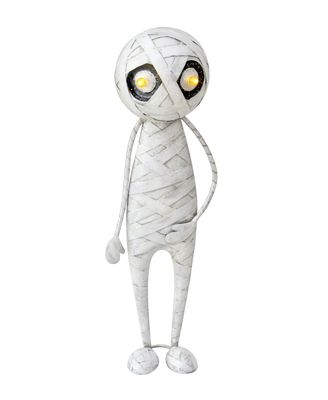 Halloween Mummy Statue with LED Eyes