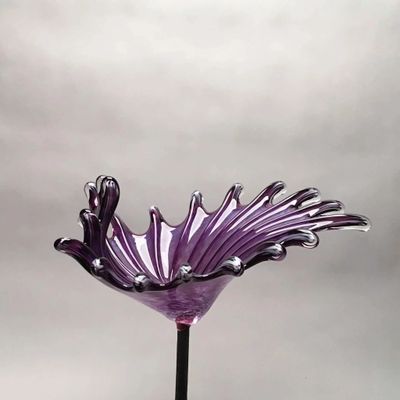 SPLASH BIRDBATH BOWL AMETHYST PURPLE