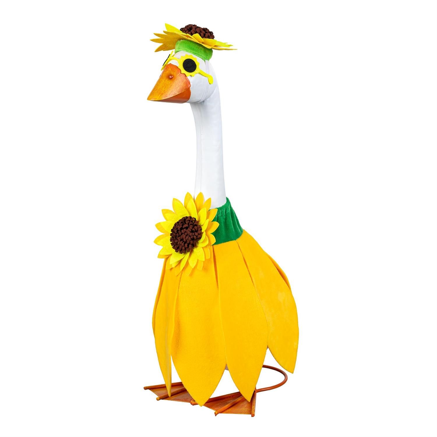 Giddy Porch Goose Outfit - Sunflower