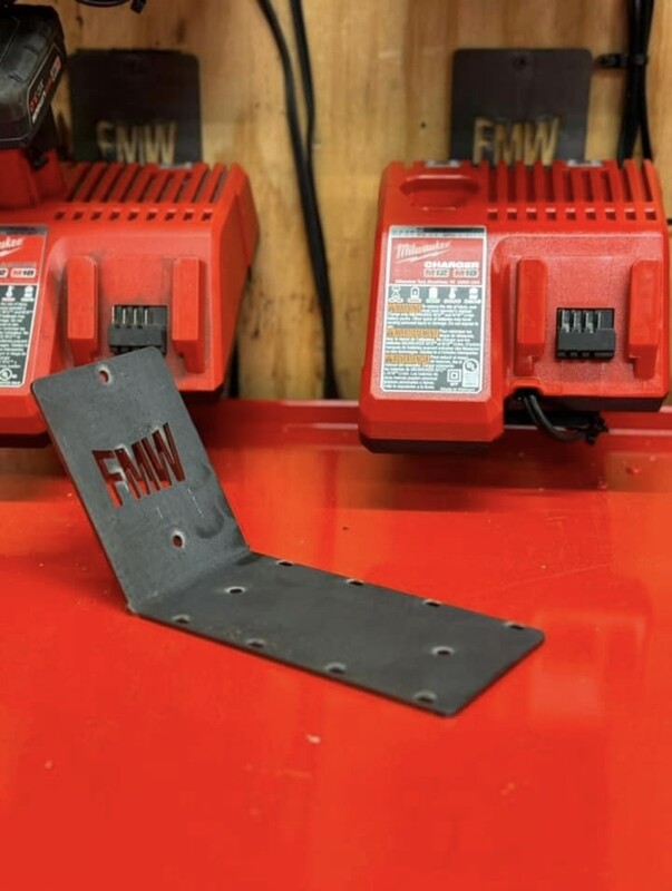 Battery Charger Mount for Milwaukee
