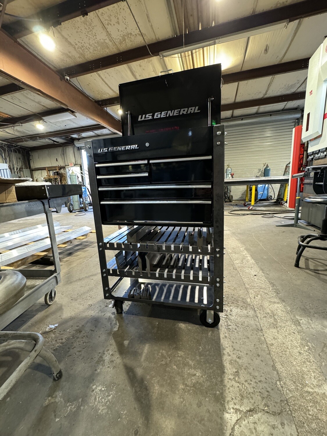 Tooling cart for HF 5 drawer box