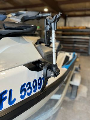 Seadoo trolling motor head support Seadoo trolling motor head support