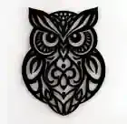 Owl Wall Hanging Metal Décor