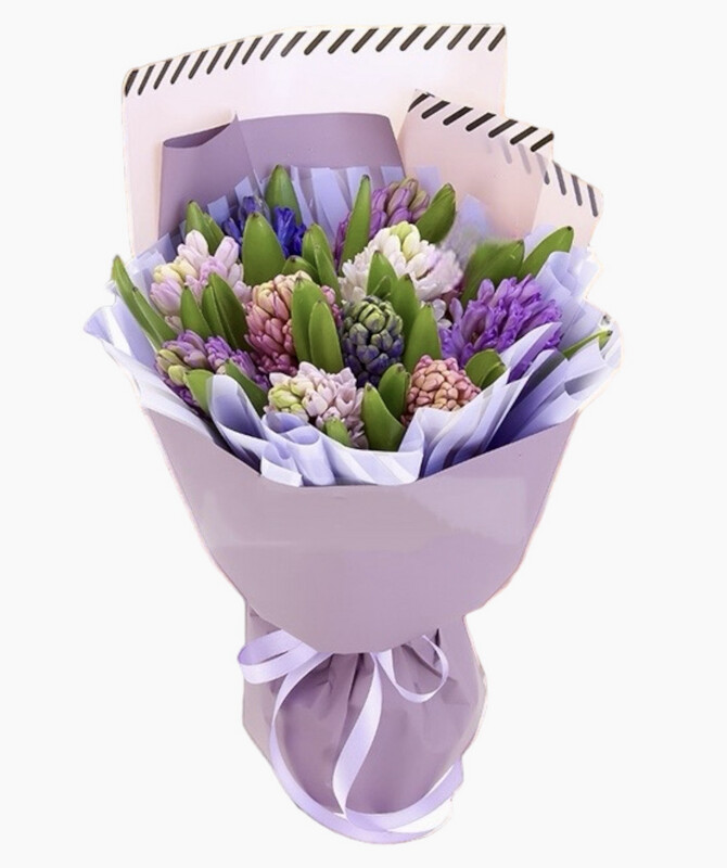Букет с Гиацинтами