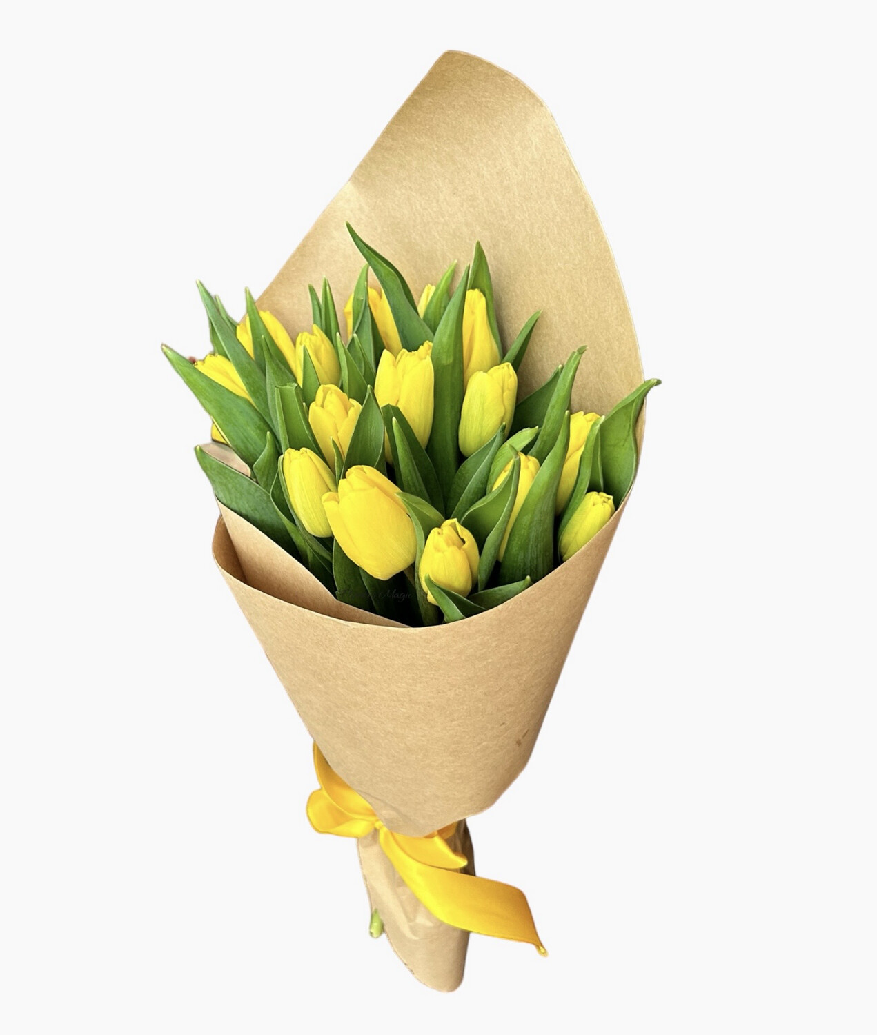 Bouquet of yellow Tulips