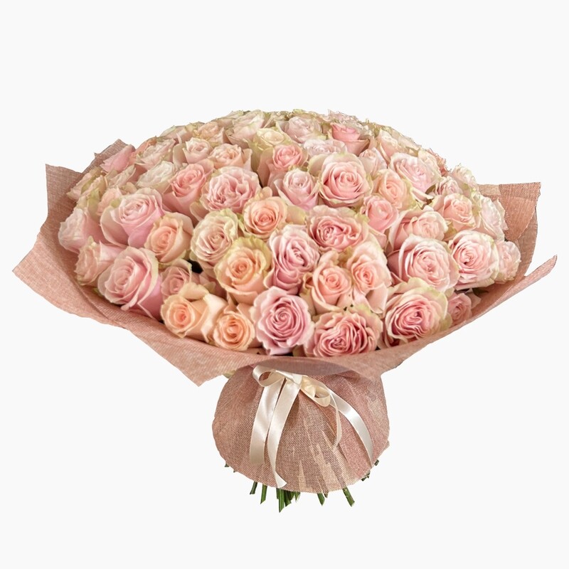 Bouquet of 100 roses