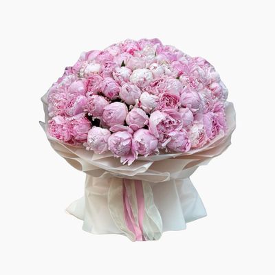 Bouquet of peonies