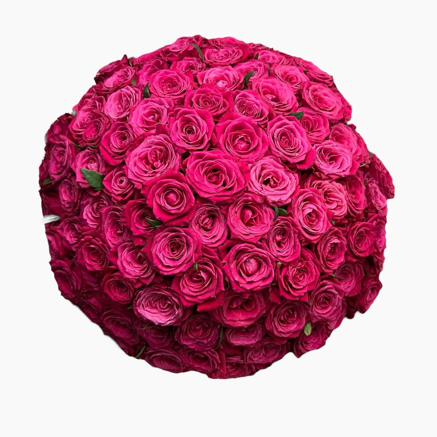 Bouquet of 100 crimson roses