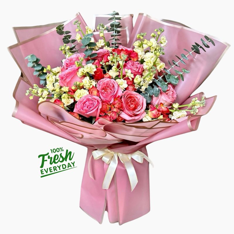 Ramo Rosa Elegancia