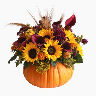 Autumn composition in Pumpkin