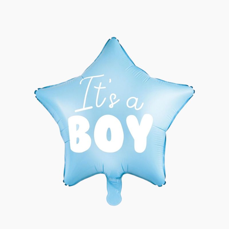 &quot;For the Birth of a Boy&quot; Balloon