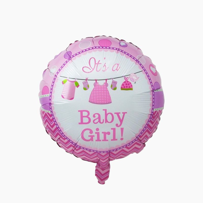 &quot;For the Birth of a Girl&quot; Balloon