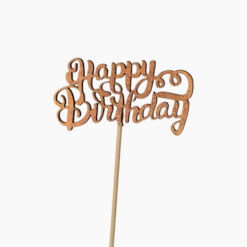 Decor Pick &quot;Happy Birthday&quot;