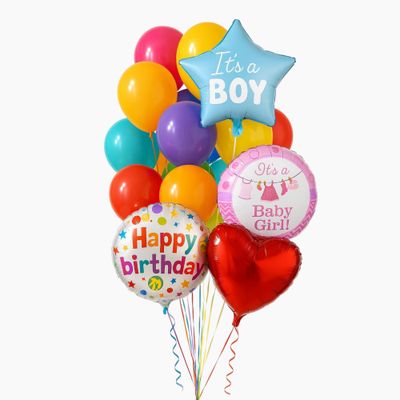 Helium balloons