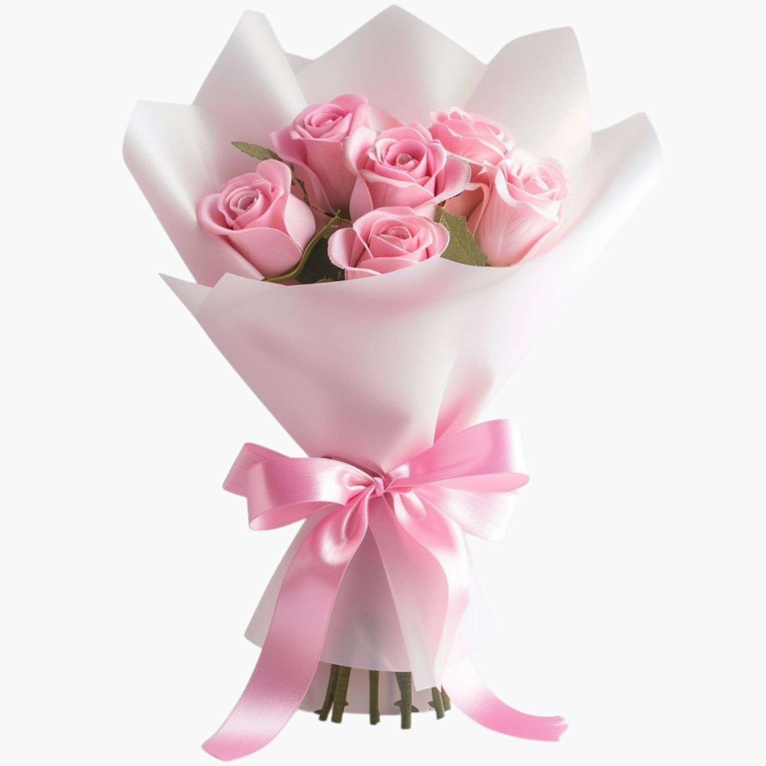 Bouquet of pink roses