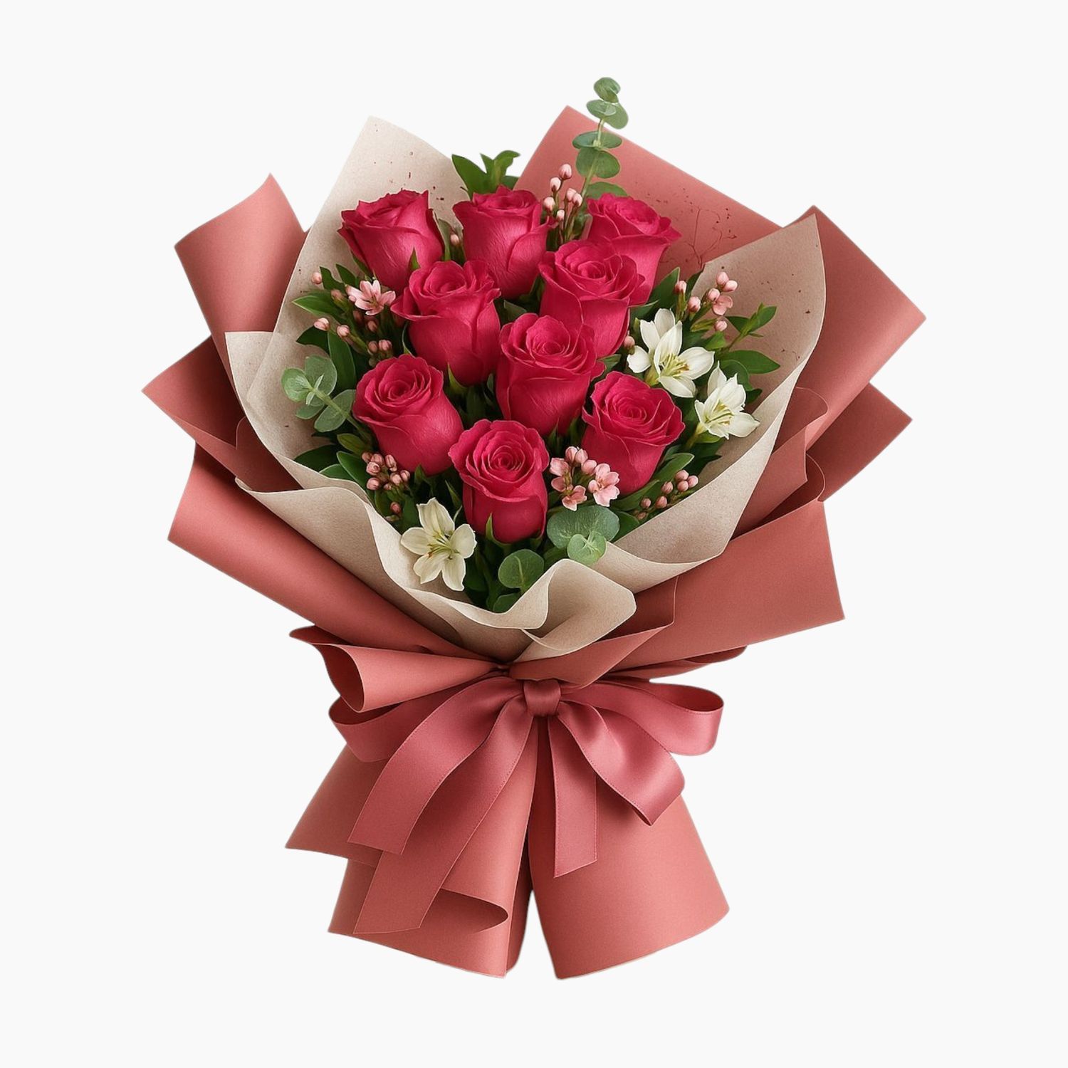 Raspberry Elegance Bouquet