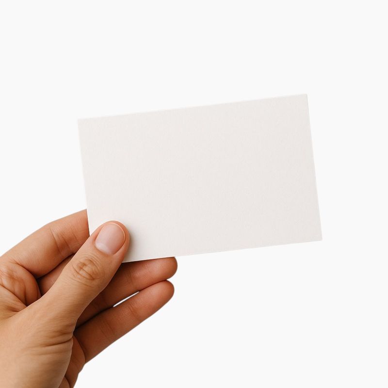 Bouquet Message Business Card
