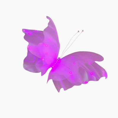 Decor pick &quot;Big butterfly with lights&quot;