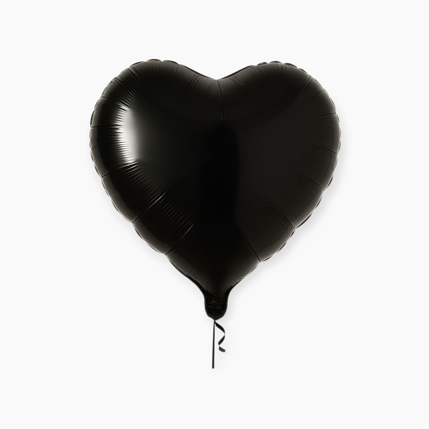 &quot; I love you &quot; Black Heart Balloon