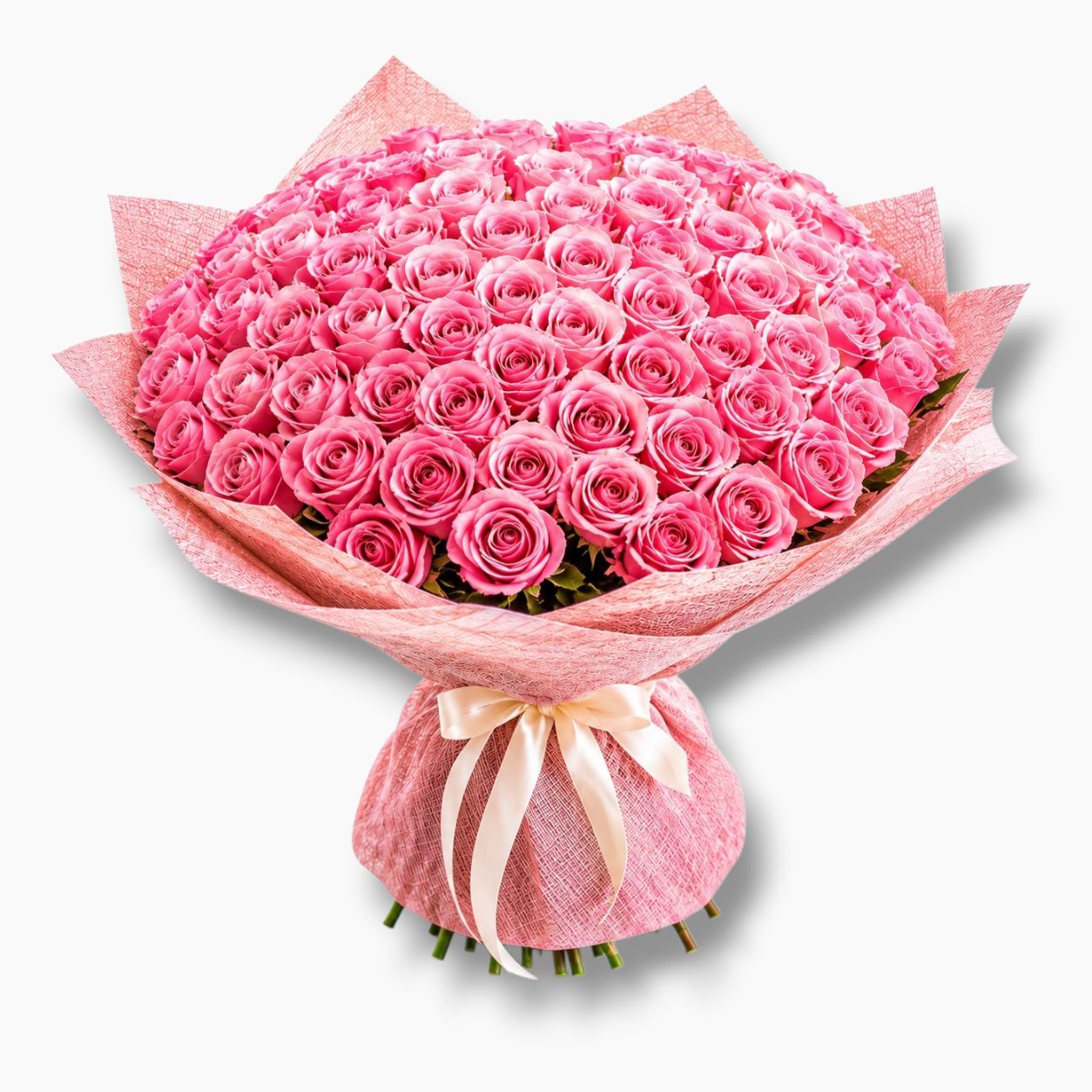 Bouquet of 100 roses