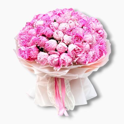 Bouquet of peonies