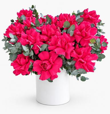 Parisian Passion — French Rose Arrangement