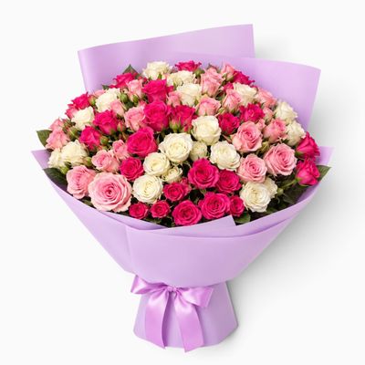 Bouquet of spray roses
