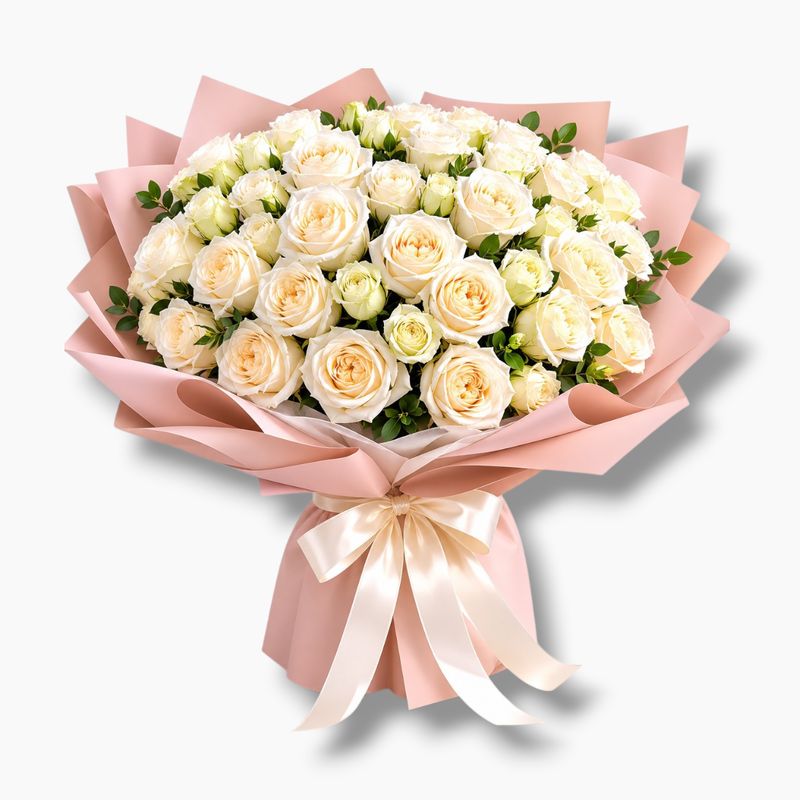 Ramo de 20 Rosas Blancas