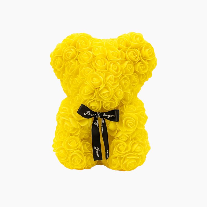 Rose Teddy Bear (single-color)