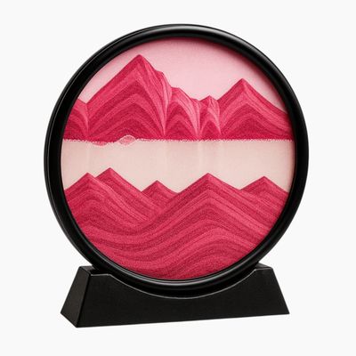 Dynamic Sand Art Picture