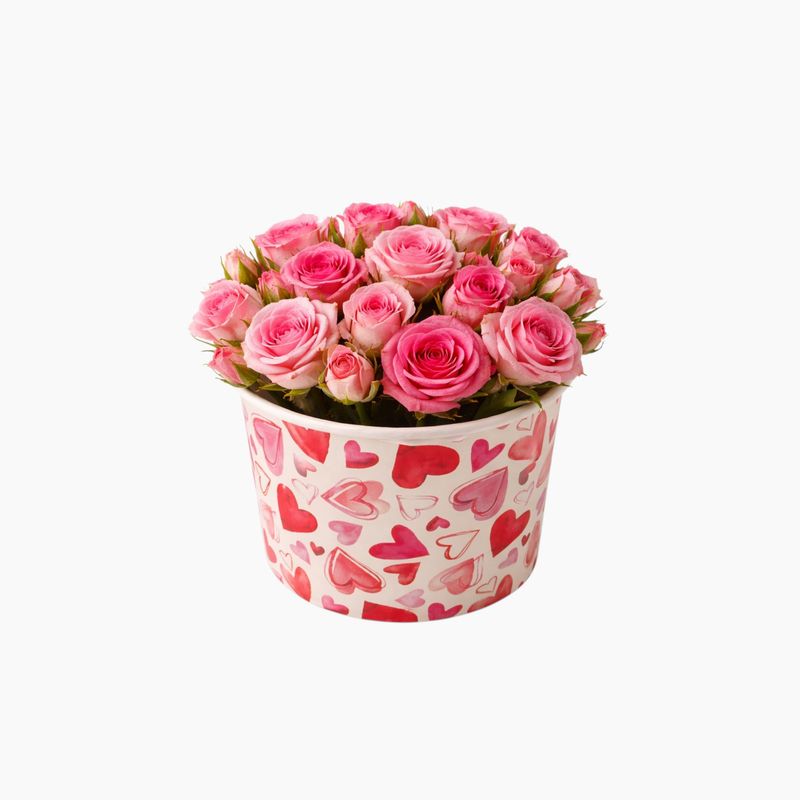 ❤️ Pink Roses Mini Box ❤️
