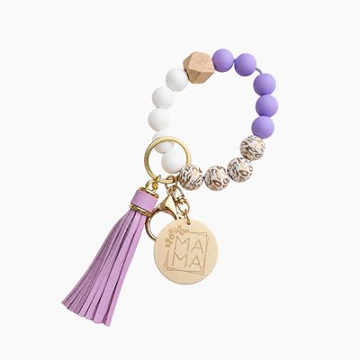 Mama Wristlet Keychain