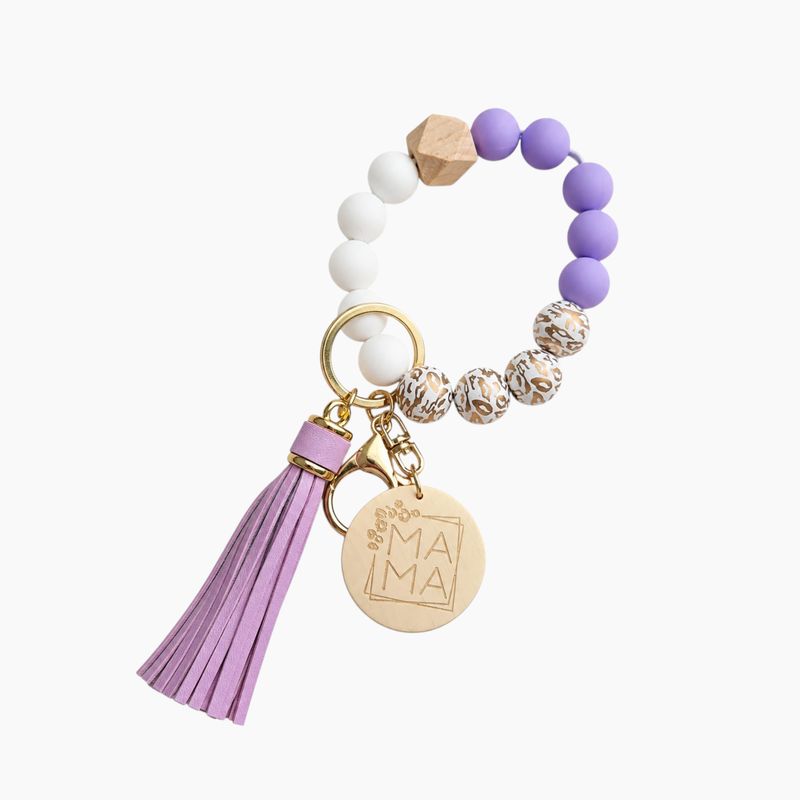 Mama Wristlet Keychain