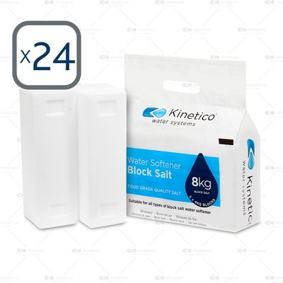 Kinetico Block Salt 8kg - 24 Bags