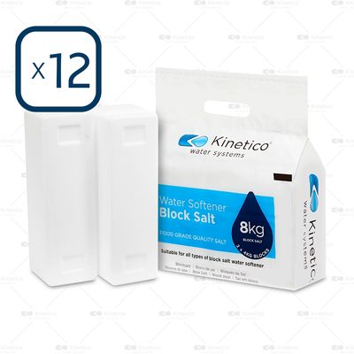 Kinetico Block Salt 8kg - 12 Bags
