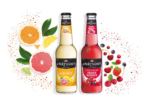 Šumivé ovocné aperitivy a bitter