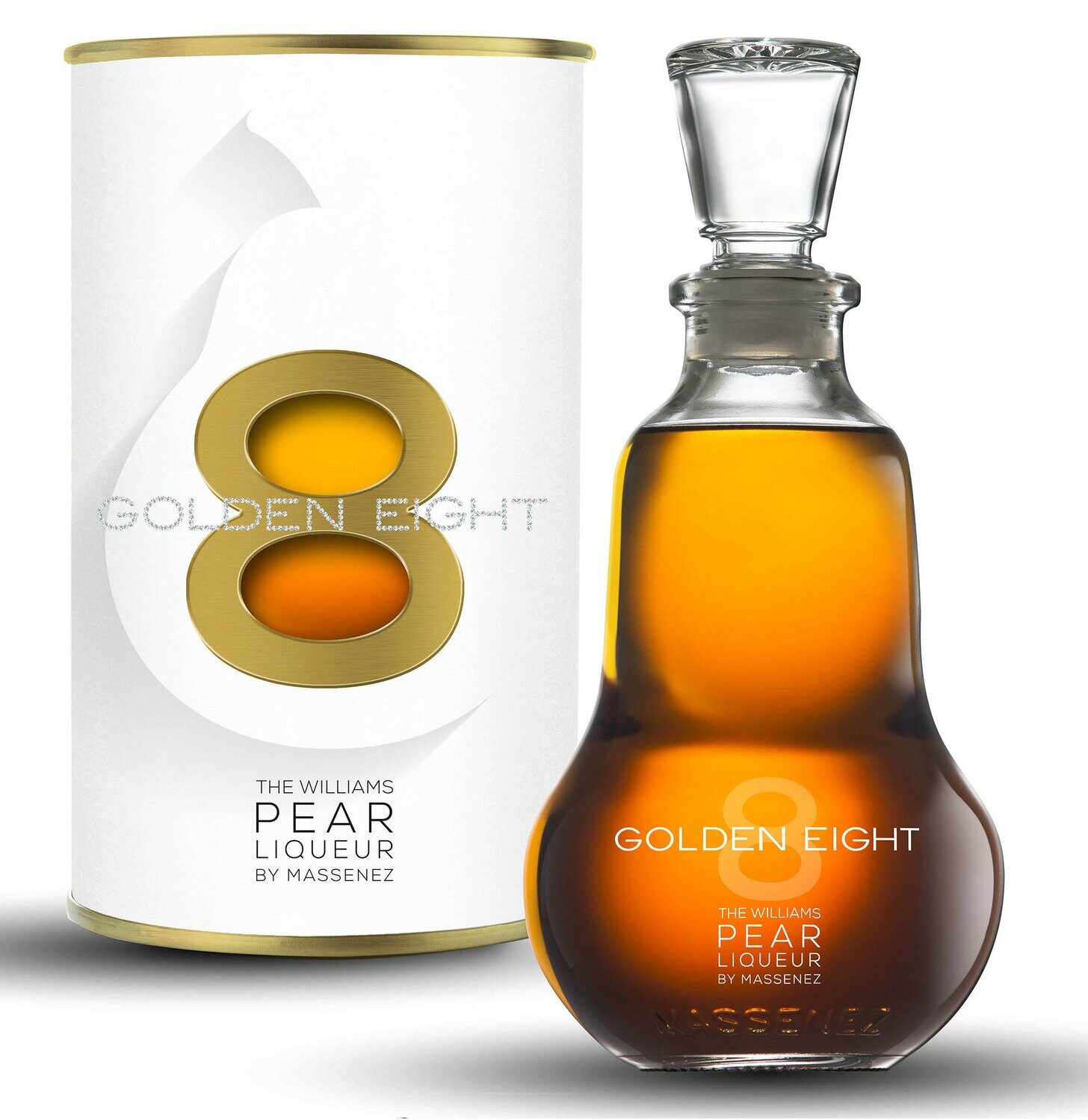 Hruškový likér Golden Eight, 25%, 70 cl