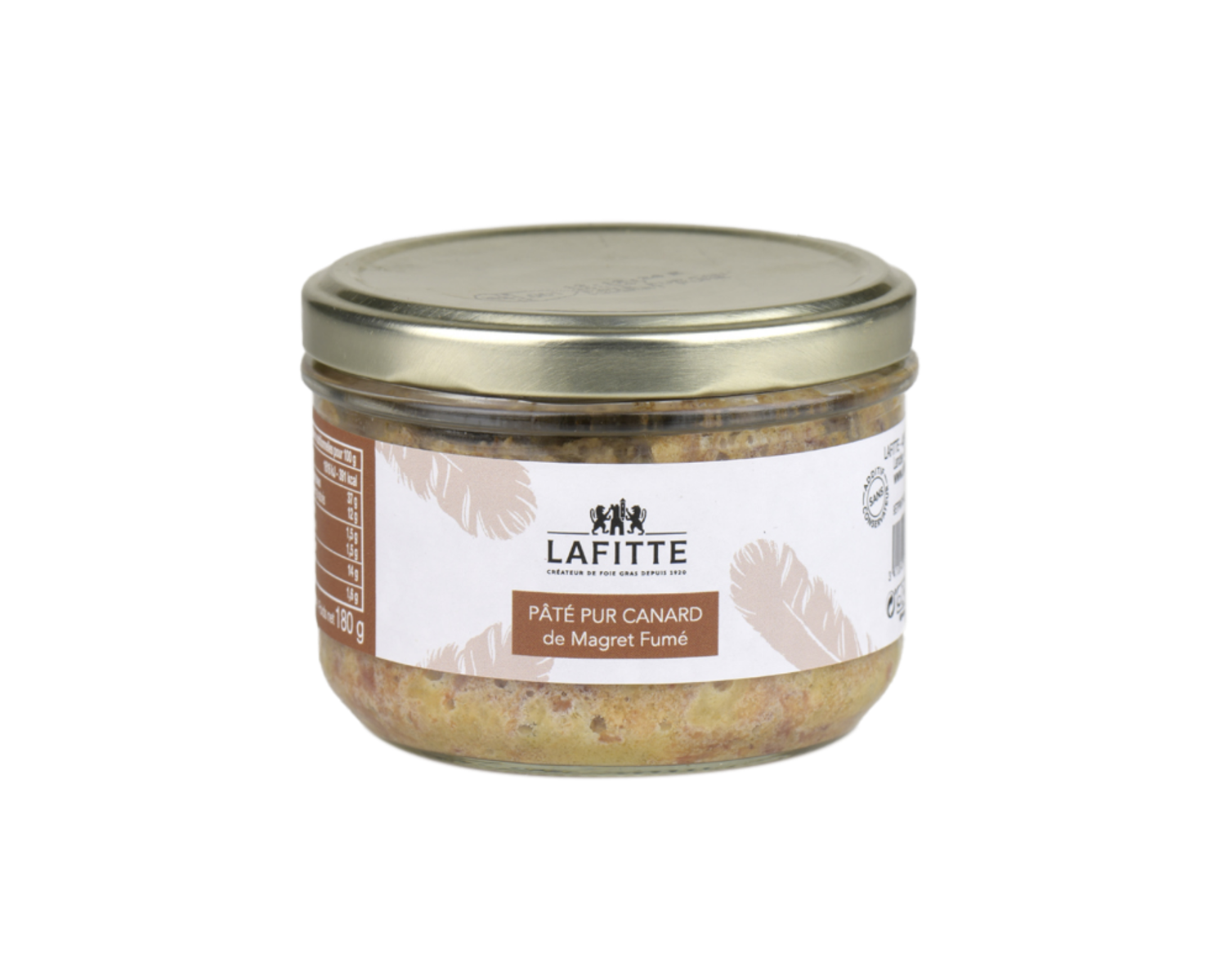 Paštika s uzenými kachními prsy, sklo, 180 g