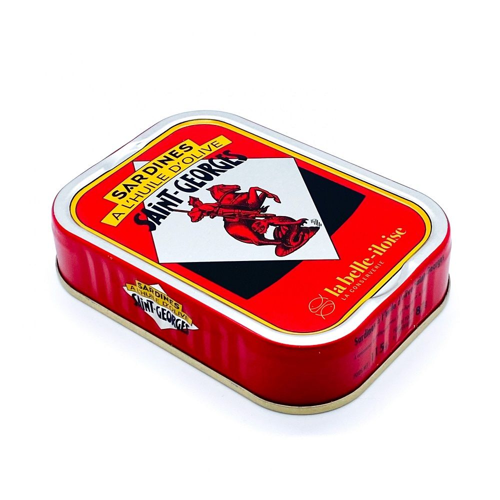 Sardinky Saint-Georges v olivovém oleji, 115 g