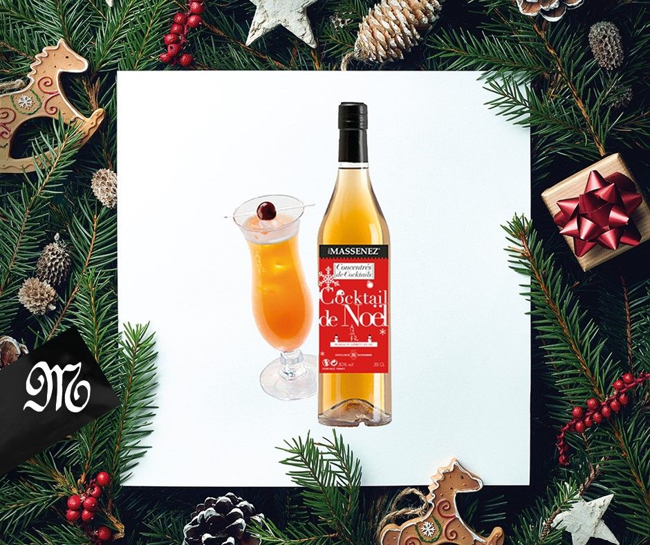 Vánoční koktejl Massenez, 30%, 35 cl