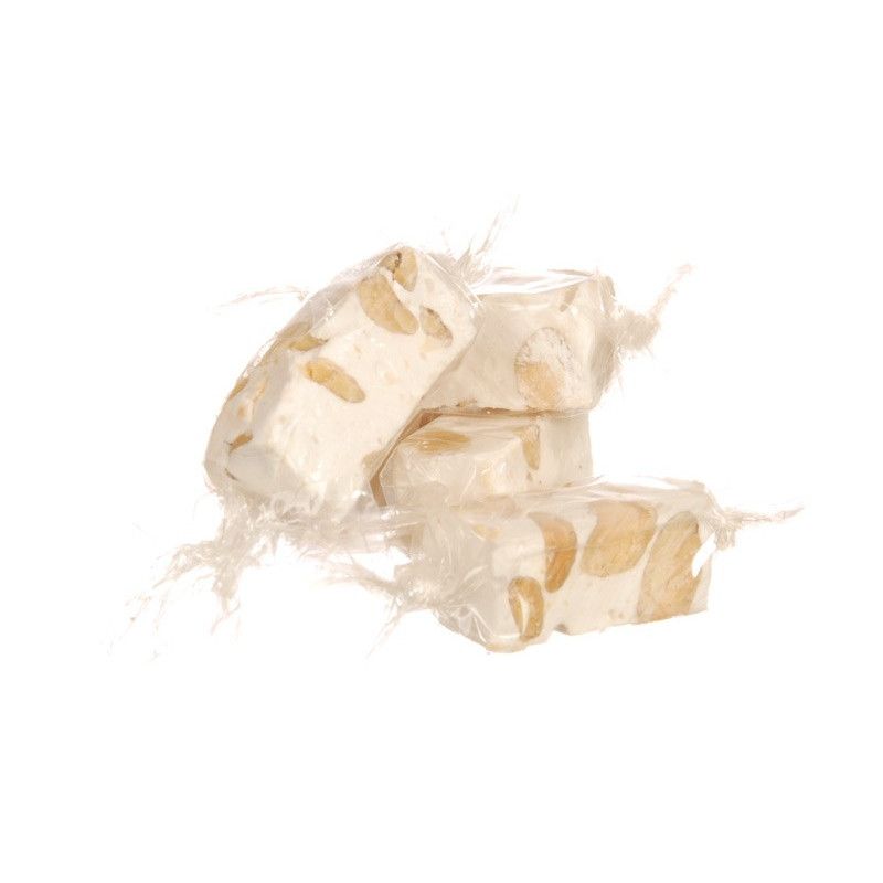 Bílý nugát, 5 kousnutí v flowpacku, sáček cca 42 g