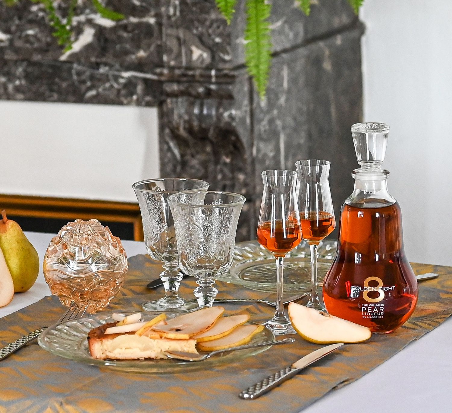 Sada s hruškovým likérem