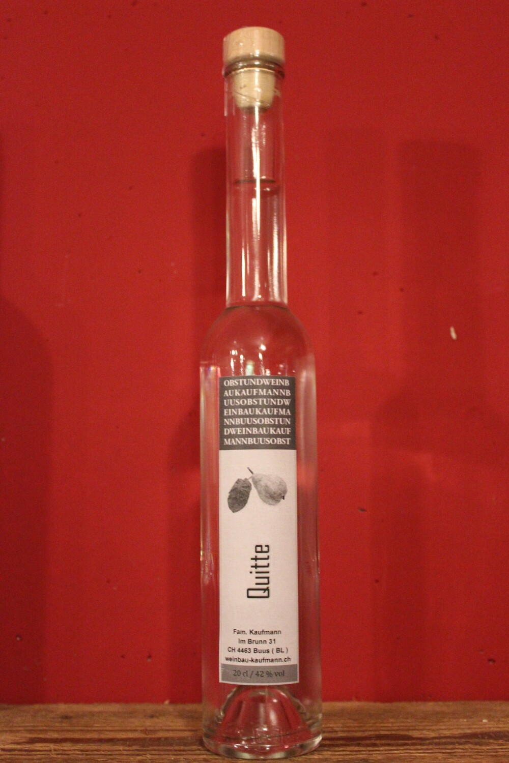 Quitte Edelbrand 20cl.