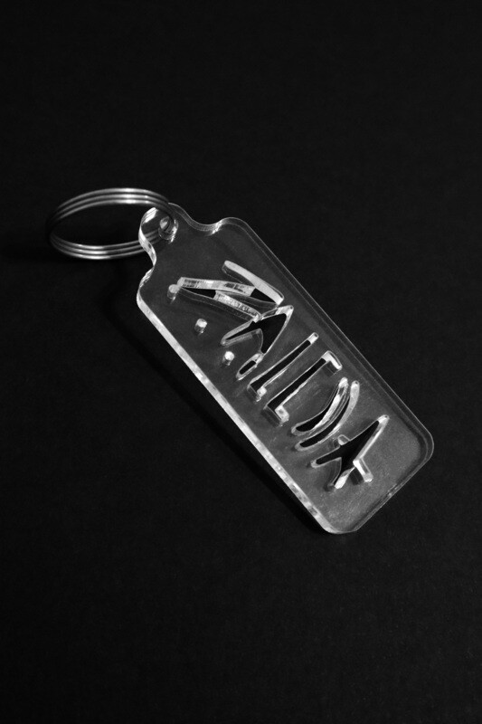 Porta-chaves corte a laser &quot;ZALDA&quot;