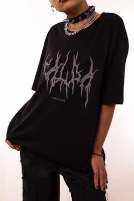 T-Shirt &quot;É Sobre a Cultura.&quot; Preta