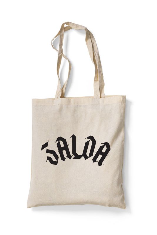 Tote Bag &quot;ZALDA&quot; Gothic Font